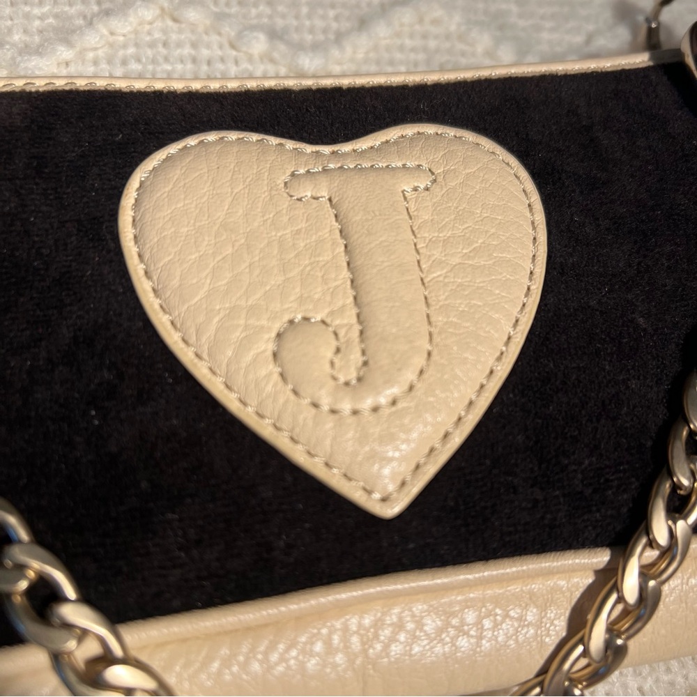 Vintage Iconic Y2K Juicy Couture Velour Baguette Little Bag Purse - Picture 10 of 11